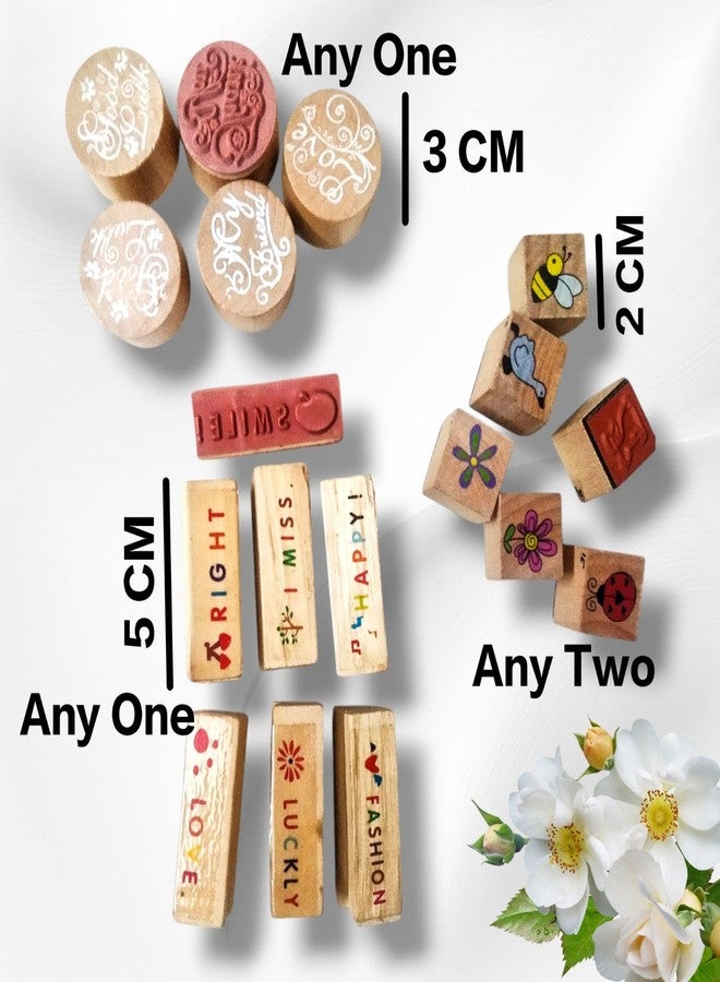 CREATIVE PENCIL Decorative Material DIY Craft Kit with 60pcs Ice- Cream Stick, Googly Eyes,Stamps, Ribbons (DIY Craft KIT 2, Activity Kit for Kids) - Image 4